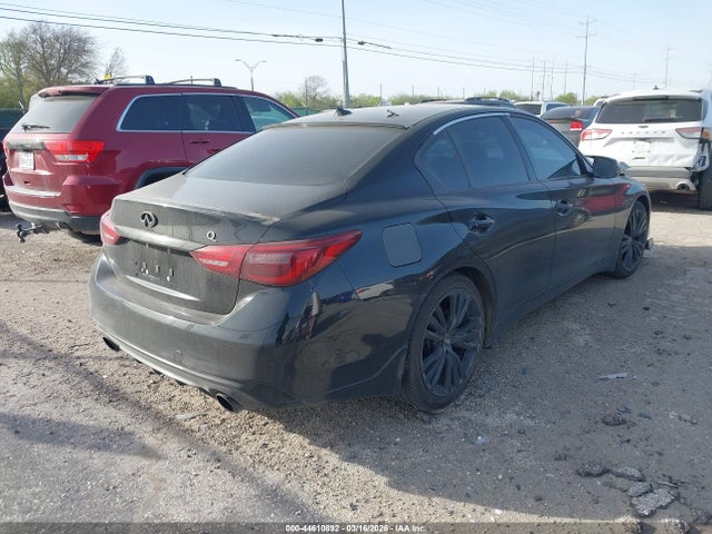 2018 Infiniti Q50 3.0t Sport მანქანა იყიდება აუქციონზე, vin: JN1EV7AP5JM359871, აუქციონის ნომერი: 44610892