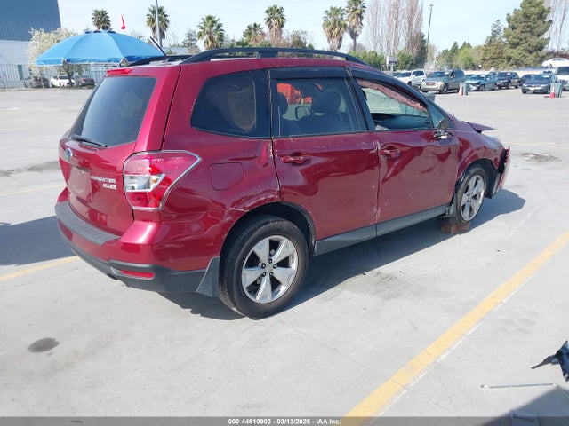 2015 Subaru Forester 2.5i Premium მანქანა იყიდება აუქციონზე, vin: JF2SJAFC1FH453505, აუქციონის ნომერი: 44610903