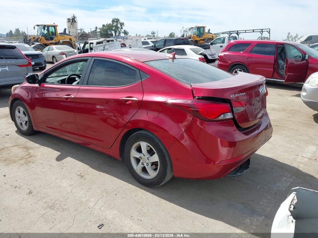 Hyundai ELANTRA SE 2014 5NPDH4AE7EH463310 Image 3