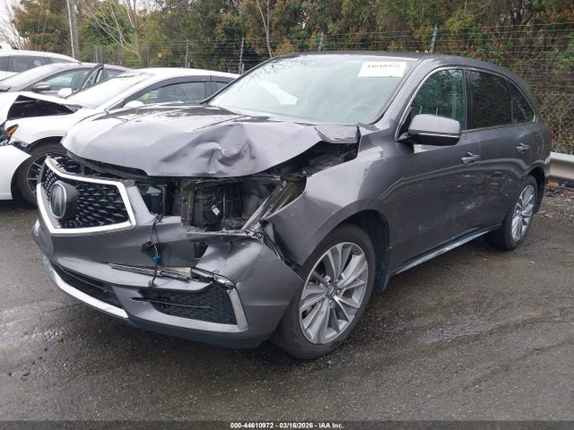 44610972 :رقم المزاد ، 5J8YD4H58JL001459 vin ، 2018 Acura Mdx Technology Package   Acurawatch Plus Pkg مزاد بيع