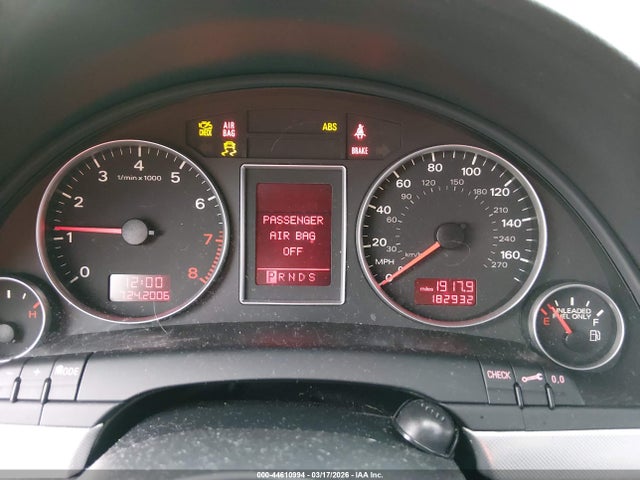 2007 AUDI A4 WAUDF78E27A134583 Photo 6