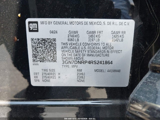 Chevrolet Equinox Ev Rs 2024 3GN7DNRP4RS241864 Image 9