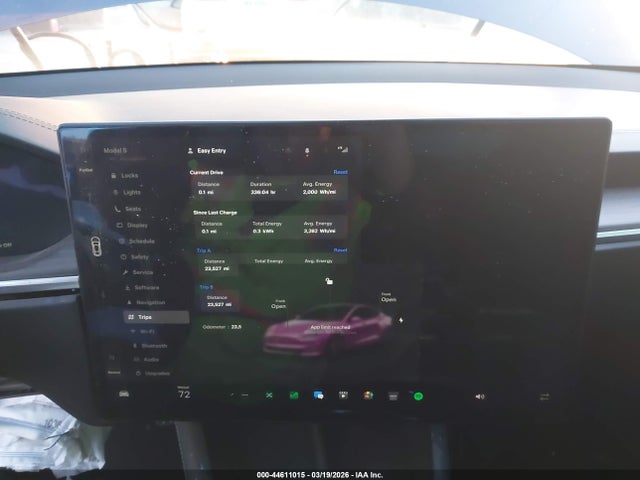 Продаж на аукціоні авто 2023 Tesla Model S, vin: 5YJSA1E53PF505431, номер лоту: 44611015