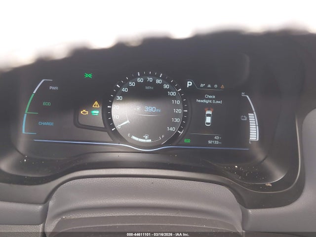 44611101 :رقم المزاد ، KMHC75LC2HU056257 vin ، 2017 Hyundai Ioniq Hybrid Sel مزاد بيع