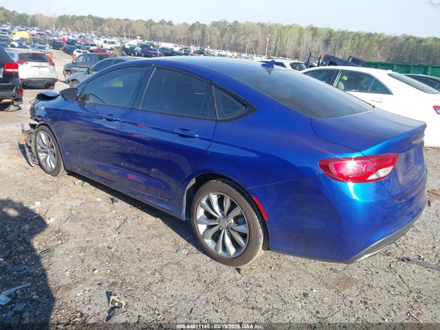 2015 Chrysler 200 S მანქანა იყიდება აუქციონზე, vin: 1C3CCCBB9FN751604, აუქციონის ნომერი: 44611145