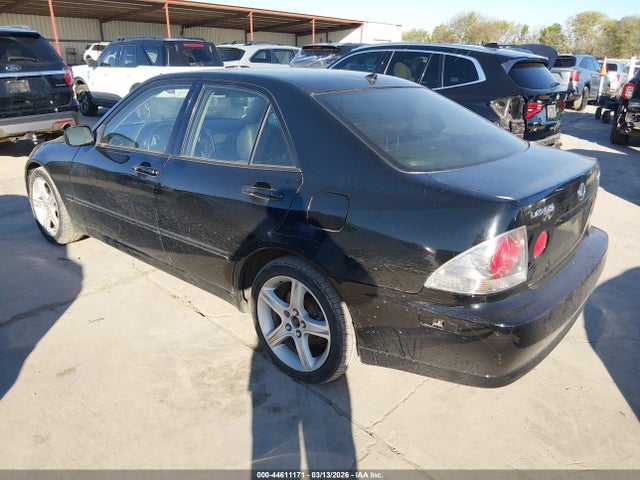 Aukcja sprzedaży 2001 Lexus Is 300, vin: JTHBD182810026578, numer aukcji: 44611171
