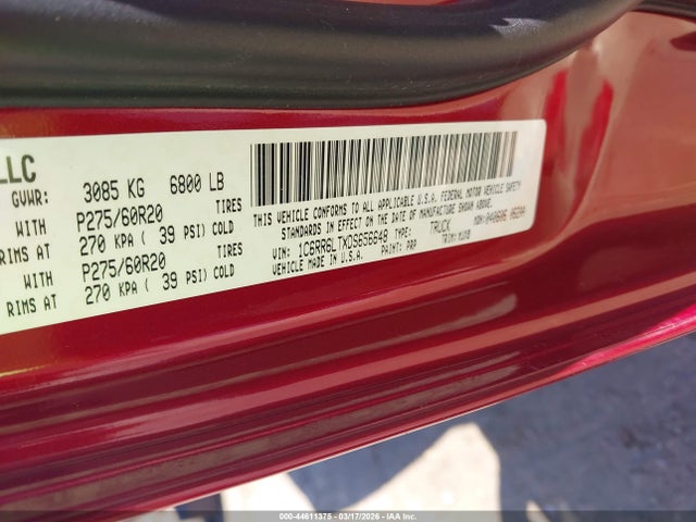 2013 RAM 1500 1C6RR6LTXDS656648 Photo 8