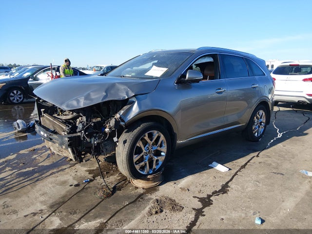 44611380 :رقم المزاد ، 5XYPK4A5XKG457485 vin ، 2019 Kia Sorento 3.3l Sxl مزاد بيع