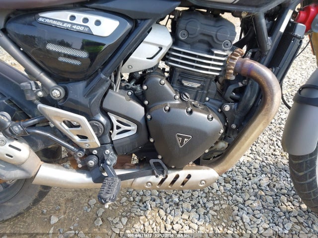 SMTT147Y1RNA11235 Triumph Motorcycle Scrambler 400 X
