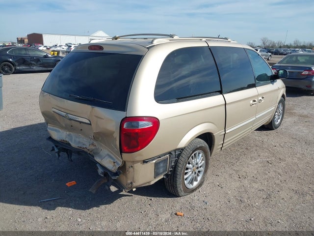 2001 Chrysler Town & Country Limited მანქანა იყიდება აუქციონზე, vin: 2C8GP64L31R183062, აუქციონის ნომერი: 44611439