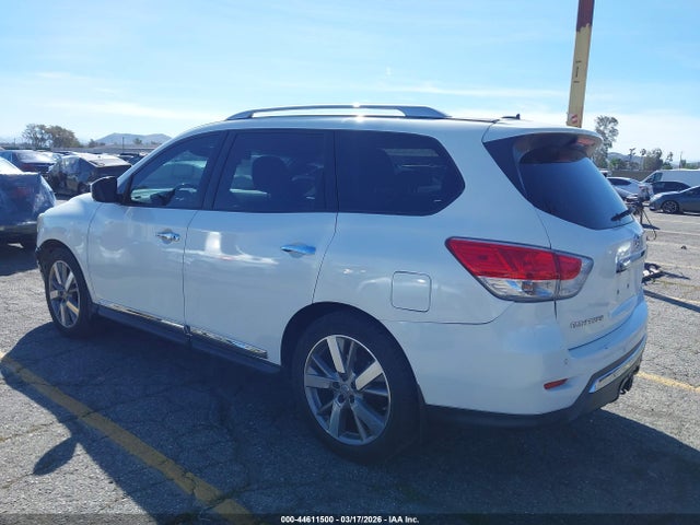 Продаж на аукціоні авто 2015 Nissan Pathfinder Platinum, vin: 5N1AR2MN6FC640258, номер лоту: 44611500