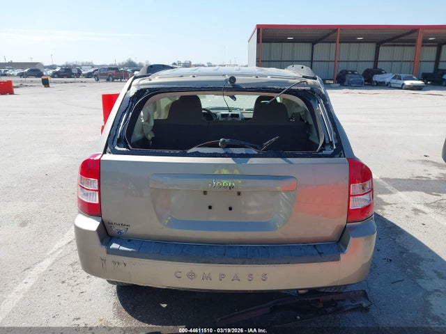 2008 Jeep Compass Sport მანქანა იყიდება აუქციონზე, vin: 1J8FT47W88D532161, აუქციონის ნომერი: 44611510