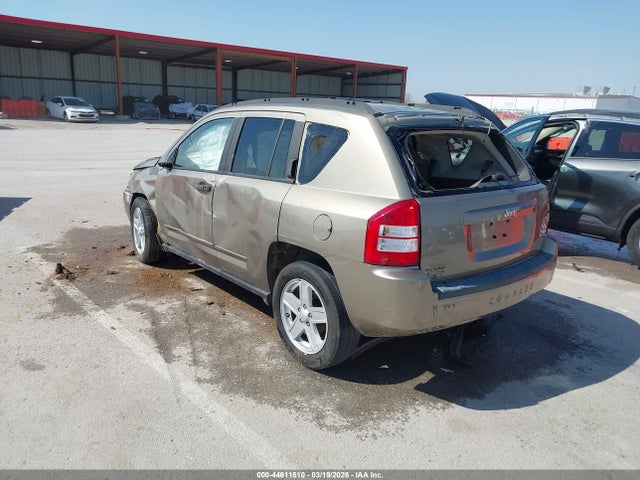 2008 Jeep Compass Sport მანქანა იყიდება აუქციონზე, vin: 1J8FT47W88D532161, აუქციონის ნომერი: 44611510