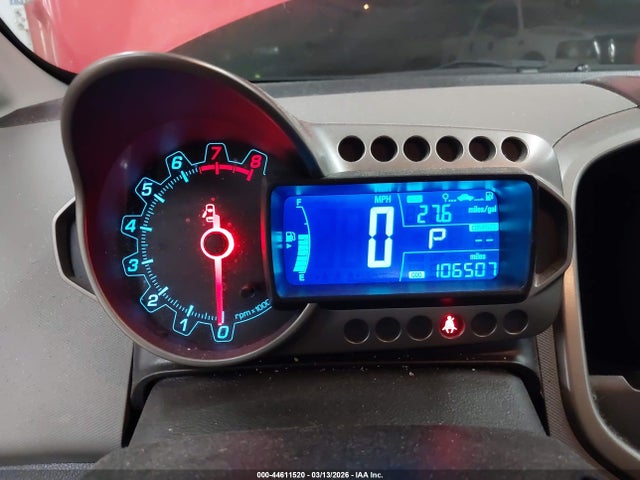 1G1JC6SB7F4214197 Chevrolet Sonic Lt Auto