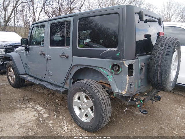 Aukcja sprzedaży 2015 Jeep Wrangler Unlimited Sport, vin: 1C4BJWDG8FL623907, numer aukcji: 44611566