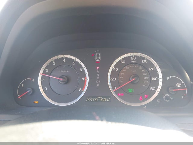 44611570 :رقم المزاد ، 1HGCP26409A162511 vin ، 2009 Honda Accord 2.4 Lx-p مزاد بيع