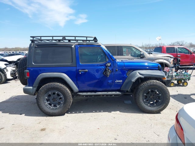 44611653 :رقم المزاد ، 1C4GJXAG7KW617329 vin ، 2019 Jeep Wrangler Sport S 4x4 مزاد بيع