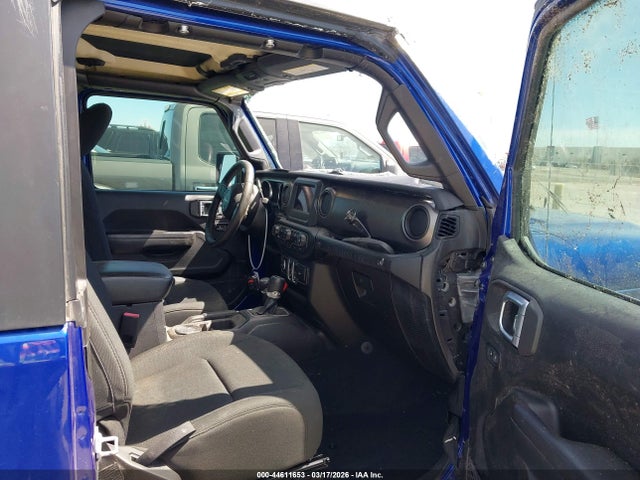 44611653 :رقم المزاد ، 1C4GJXAG7KW617329 vin ، 2019 Jeep Wrangler Sport S 4x4 مزاد بيع