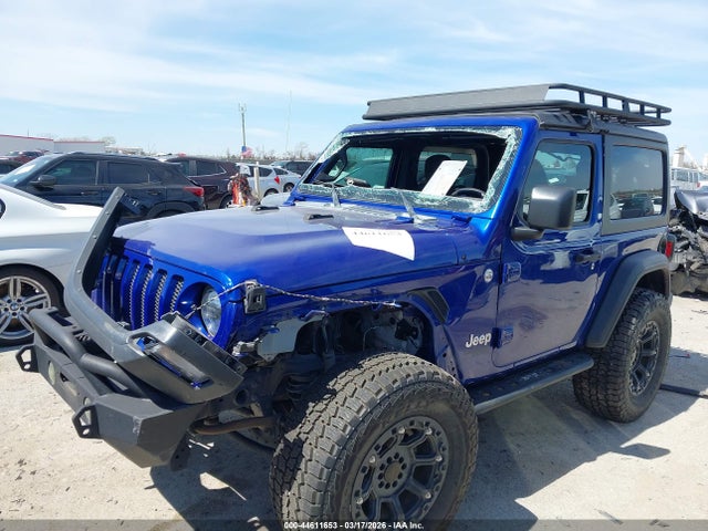 44611653 :رقم المزاد ، 1C4GJXAG7KW617329 vin ، 2019 Jeep Wrangler Sport S 4x4 مزاد بيع