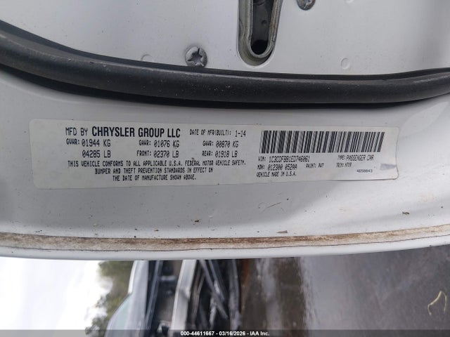 Продаж на аукціоні авто 2014 Dodge Dart Sxt, vin: 1C3CDFBB1ED746061, номер лоту: 44611667