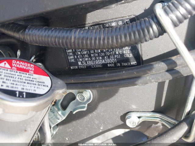 2025 Kawasaki Klx300 S მანქანა იყიდება აუქციონზე, vin: ML5LXBG19SDA38001, აუქციონის ნომერი: 44611804