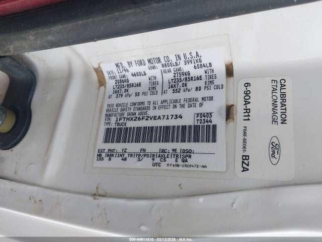 1997 FORD F-250 1FTHX26F2VEA71734 Photo 8