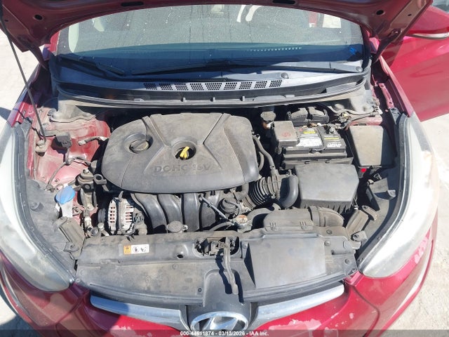 Hyundai Elantra Limited 2014 5NPDH4AE7EH478115 Image 10