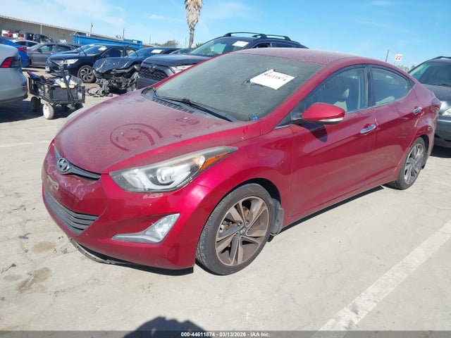 Hyundai Elantra Limited 2014 5NPDH4AE7EH478115 Image 2