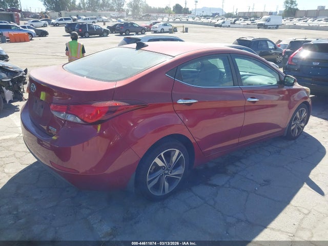 Hyundai Elantra Limited 2014 5NPDH4AE7EH478115 Image 4