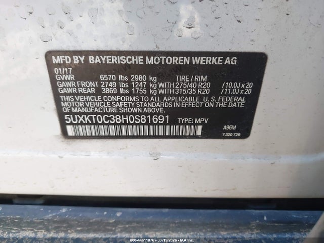 BMW X5 Edrive Xdrive40e Iperformance 2017 5UXKT0C38H0S81691 Image 9