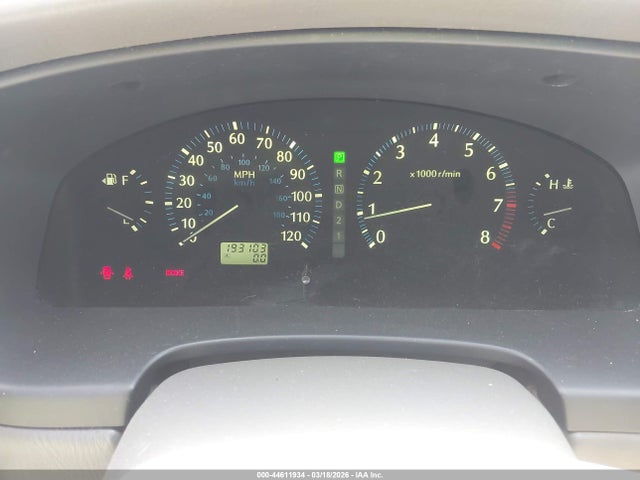 44611934 :رقم المزاد ، JNRDR09XX3W252458 vin ، 2003 Infiniti Qx4 Luxury مزاد بيع