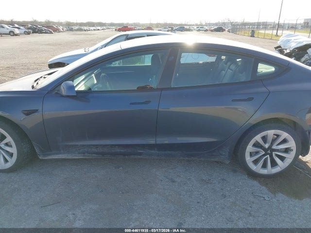 44611935 :رقم المزاد ، 5YJ3E1EB0NF118105 vin ، 2022 Tesla Model 3 Long Range Dual Motor All-wheel Drive مزاد بيع