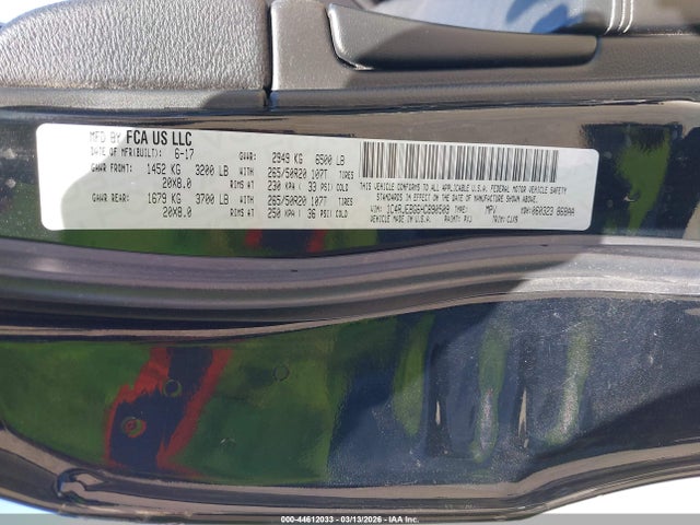 1C4RJEBG6HC890509 Jeep Grand Cherokee Limited 4x2