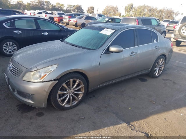 2007 Infiniti G35 Journey მანქანა იყიდება აუქციონზე, vin: JNKBV61E07M711531, აუქციონის ნომერი: 44612122