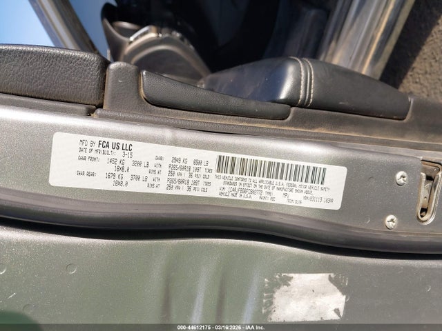 2015 JEEP GRAND CHEROKEE 1C4RJFBG6FC802772 Photo 8