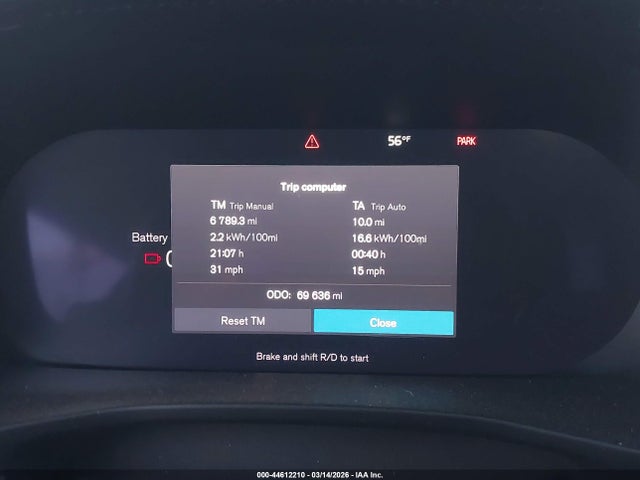 Aukcja sprzedaży 2023 Volvo C40 Recharge Pure Electric Twin Ultimate, vin: YV4ED3GM7P2032282, numer aukcji: 44612210