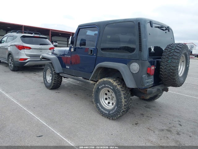 Aukcja sprzedaży 2002 Jeep Wrangler X, vin: 1J4FA39S92P751423, numer aukcji: 44612258