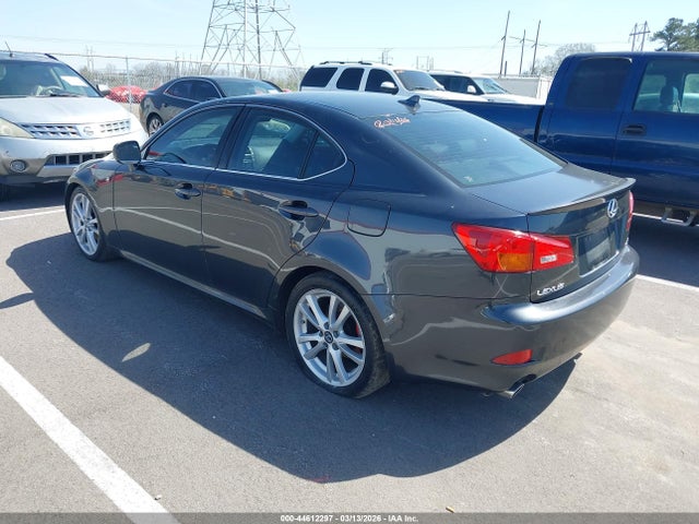 Продажа на аукционе авто 2007 Lexus Is 250, vin: JTHBK262172047834, номер лота: 44612297
