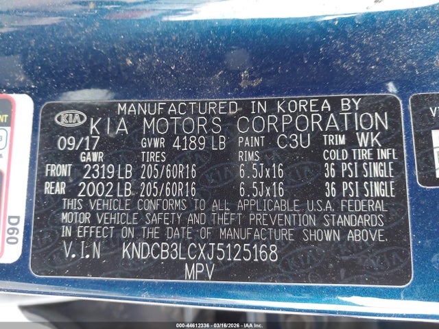 2018 KIA NIRO KNDCB3LCXJ5125168 Photo 8