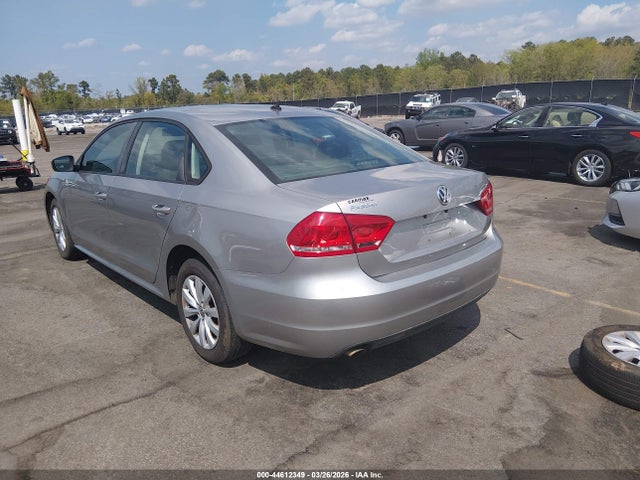44612349 :رقم المزاد ، 1VWAP7A30DC127785 vin ، 2013 Volkswagen Passat S مزاد بيع