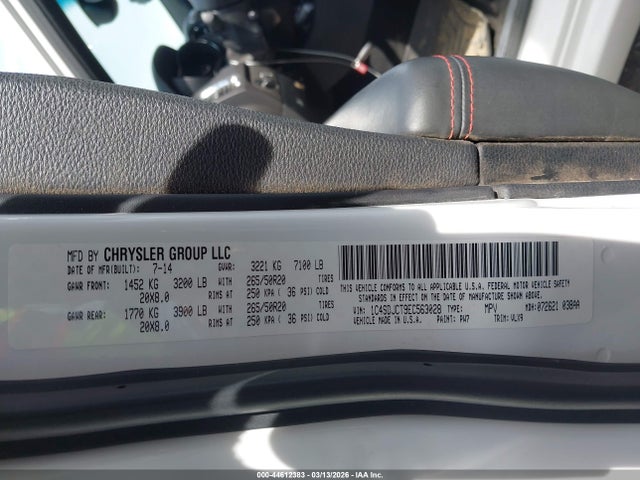 Dodge Durango R/t 2014 1C4SDJCT9EC563028 Image 9