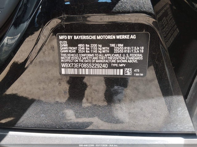 2025 BMW X1 WBX73EF08S5229240 Photo 8