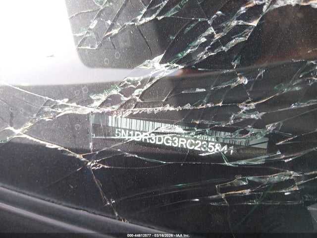 Продаж на аукціоні авто 2024 Nissan Pathfinder Platinum Fwd, vin: 5N1DR3DG3RC235841, номер лоту: 44612577