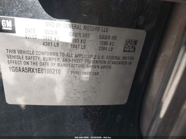 2014 CADILLAC ATS 1G6AA5RX1E0106210 Photo 8