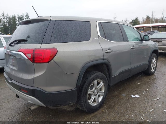 44612703 :رقم المزاد ، 1GKKNKLA4KZ185800 vin ، 2019 Gmc Acadia Sle-1 مزاد بيع