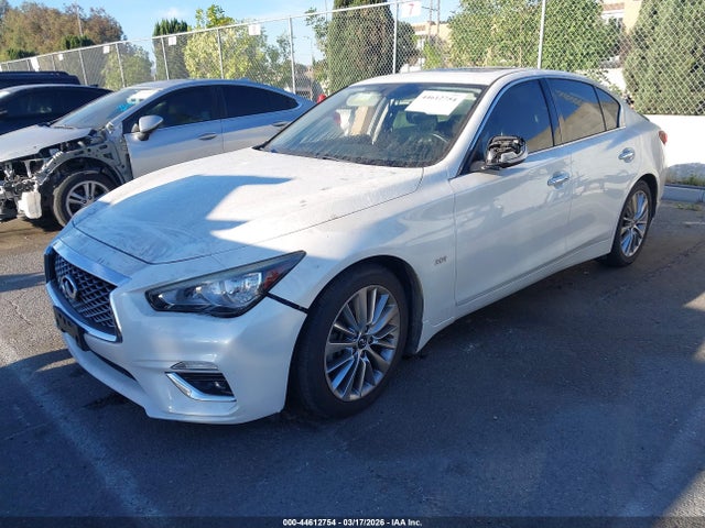 Aukcja sprzedaży 2018 Infiniti Q50 3.0t Luxe, vin: JN1EV7APXJM365262, numer aukcji: 44612754