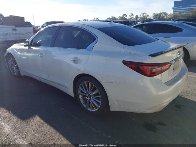 Aukcja sprzedaży 2018 Infiniti Q50 3.0t Luxe, vin: JN1EV7APXJM365262, numer aukcji: 44612754
