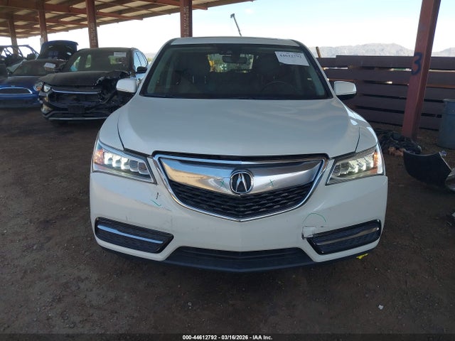 Aukcja sprzedaży 2016 Acura Mdx Technology   Acurawatch Plus Packages/technology Package, vin: 5FRYD4H40GB017445, numer aukcji: 44612792