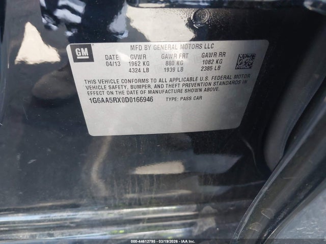 2013 CADILLAC ATS 1G6AA5RX0D0166946 Photo 8