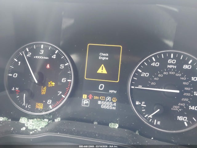 44612869 :رقم المزاد ، JF2GUHDCXSH303704 vin ، 2025 Subaru Crosstrek Premium مزاد بيع